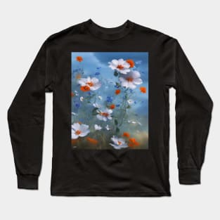 Flowers in a Storm Long Sleeve T-Shirt